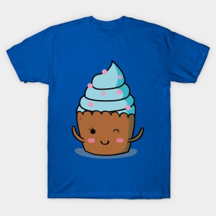 Cute cupcake illustration T-Shirt